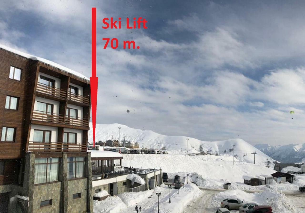 2-Room Apartment Nft Vista Gudauri 17- Near Ski Lift Екстериор снимка
